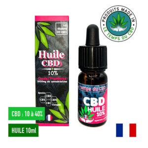 Huile CBD Cassis Framboise