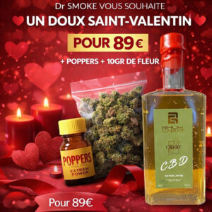 Pack CBD Saint-Valentin fleur